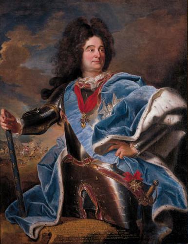 Hyacinthe Rigaud Portrait of Claude de Villars oil painting image